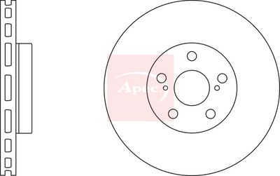 APEC Brake Disc DSK2471
