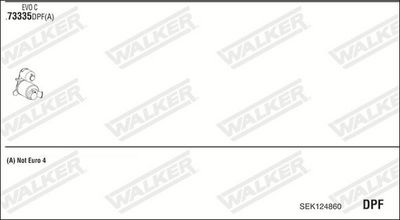 SISTEM DE ESAPAMENT WALKER SEK124860