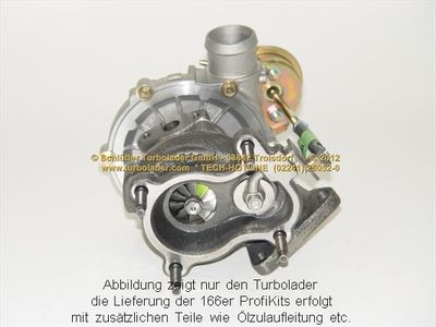 COMPRESOR SISTEM DE SUPRAALIMENTARE SCHLÜTTER TURBOLADER 16602350EOL 3