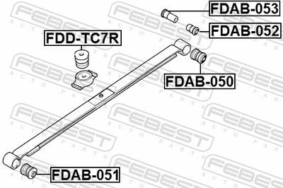 TAMPON ARC FOI ARC SUPLIMENTAR FEBEST FDDTC7R 1