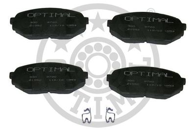 Комплект тормозных колодок, дисковый тормоз OPTIMAL BP-09720 для MAZDA MX-5