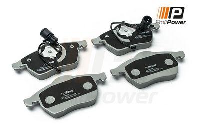 stabdžių trinkelių rinkinys, diskinis stabdys 1B1086 ProfiPower