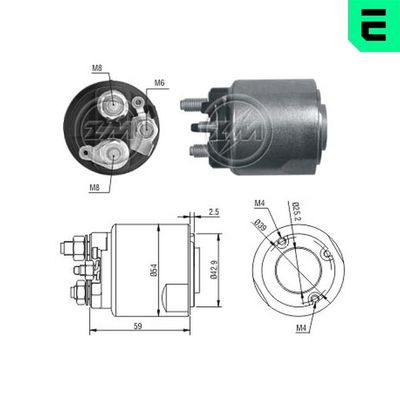 SOLENOID ELECTROMOTOR