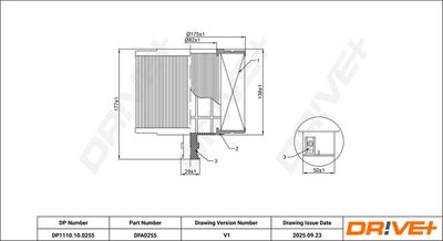 LUFTFILTER DR!VE+ DP1110100255 1