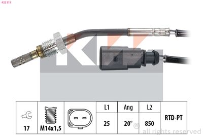 SENSOR ABGASTEMPERATUR
