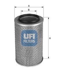 Воздушный фильтр UFI 27.993.00 для VW LT