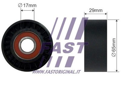 Rolka napinacza, pasek klinowy wielorowkowy FAST FT44554