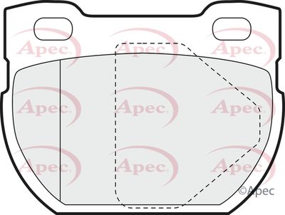 Brake Pad Set APEC PAD907