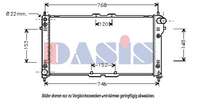 AKS DASIS 111030N Радиатор охлаждения двигателя для MAZDA 626 IV Hatchback (GE)