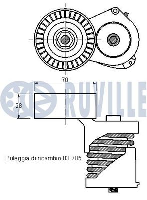 INTINZATOR CUREA CUREA DISTRIBUTIE RUVILLE 542190 1