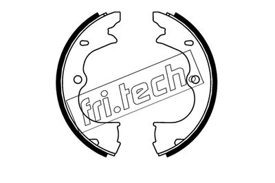 Zestaw szczęk hamulcowych, hamulec postojowy FRI.TECH. 1253.743