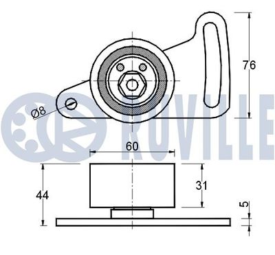 ROLA INTINZATOR CUREA DISTRIBUTIE RUVILLE 540148 1