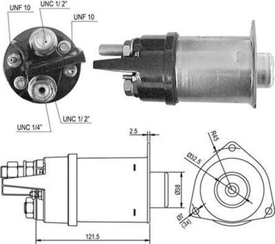 MAGNETI MARELLI Solenoidinis jungiklis, starteris