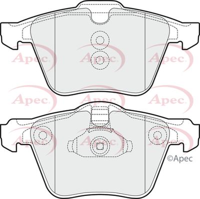 Brake Pad Set APEC PAD1494