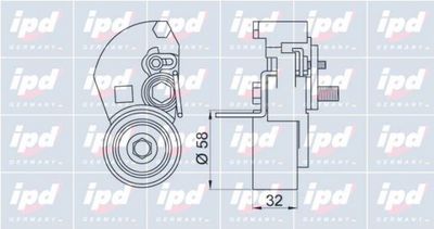ROLA INTINZATOR CUREA DISTRIBUTIE IPD 153691 1