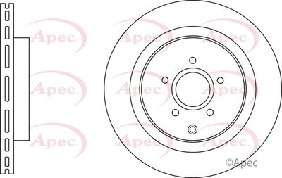 Brake Disc APEC DSK3247