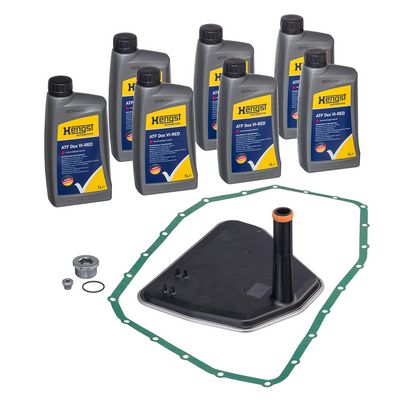 к-кт части, смяна на масло автоматична трансмисия HENGST FILTER KIT830