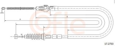 SEILZUG FESTSTELLBREMSE COFLE 92172733