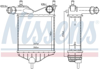 LADELUFTKüHLER NISSENS 96703 4