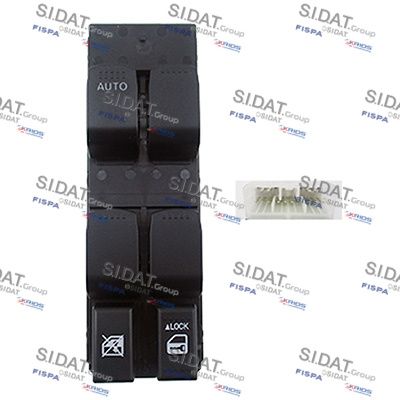 Выключатель, стеклолодъемник SIDAT 5.145023 для FIAT SEDICI