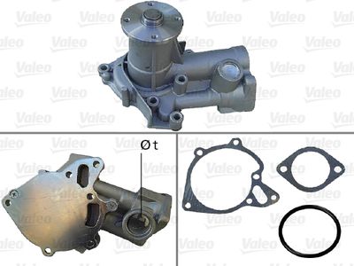Water Pump, engine cooling 506778