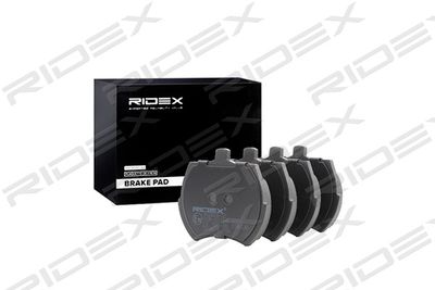 Комплект тормозных колодок, дисковый тормоз RIDEX 402B0672 для ROVER MINI-MOKE
