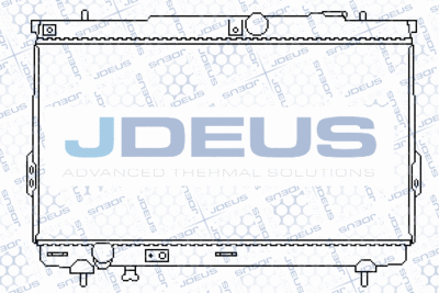 Радиатор, охлаждение двигателя JDEUS M-0540240 для HYUNDAI SANTA FE