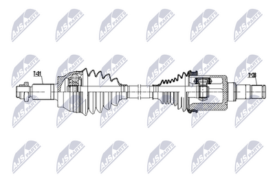 Wał napędowy NTY NPW-LR-029