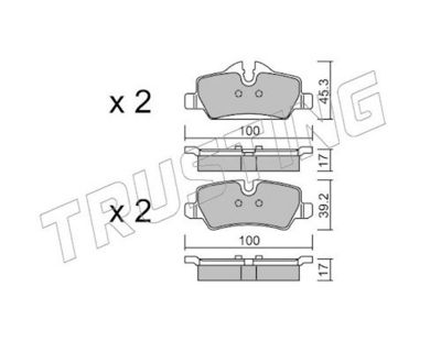 SET PLACUTE FRANA FRANA DISC TRUSTING 10380