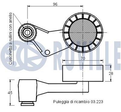INTINZATOR CUREA CUREA DISTRIBUTIE RUVILLE 540614 1