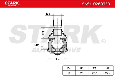 Шарнири STARK SKSL-0260320