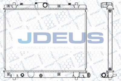 Радиатор, охлаждение двигателя JDEUS 042M29 для SUZUKI SWIFT