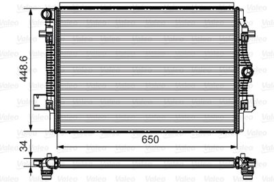 VALEO 735622 Крышка радиатора  для AUDI A1 (Ауди А1)