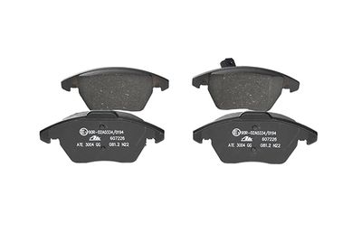 BREMSBELAGSATZ SCHEIBENBREMSE ATE 13046072262 14