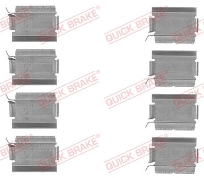 QUICK BRAKE 109-1820 Скобы тормозных колодок  для DODGE  (Додж Жоурне)