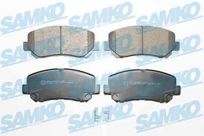 Комплект тормозных колодок, дисковый тормоз SAMKO 5SP1748 для MAZDA CX-5