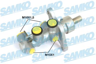 Главный тормозной цилиндр SAMKO P30080 для HYUNDAI ATOS