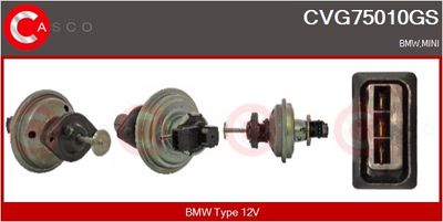 SUPAPA EGR CASCO CVG75010GS
