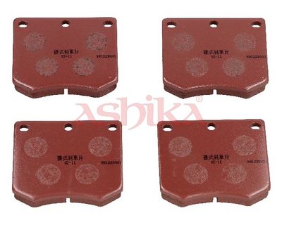 комплект спирачно феродо, дискови спирачки ASHIKA 50-03-377