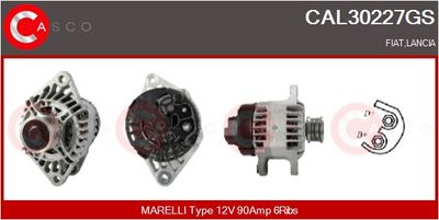 GENERATOR / ALTERNATOR CASCO CAL30227GS