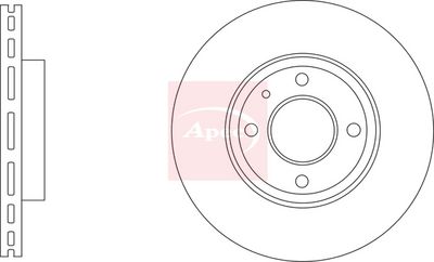 APEC Brake Disc DSK4147
