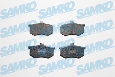 Комплект тормозных колодок, дисковый тормоз SAMKO 5SP004 для SEAT 127