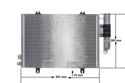 CONDENSATOR CLIMATIZARE MAHLE AC221000S 12