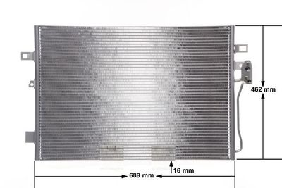 CONDENSATOR CLIMATIZARE MAHLE AC46000S 1