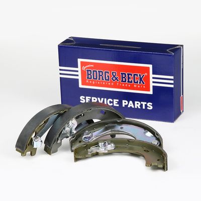 Zestaw szczęk hamulcowych, hamulec postojowy BORG & BECK BBS6416