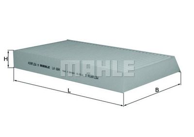 Filtre, air de l'habitacle 154723477740