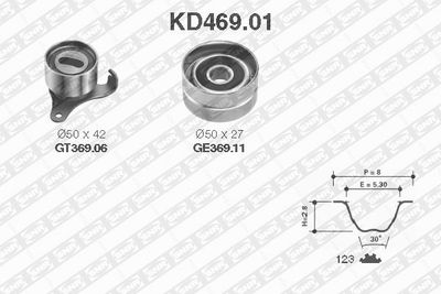 SET CUREA DE DISTRIBUTIE SNR KD46901