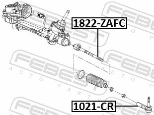 Inner Tie Rod 1822-ZAFC