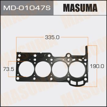 MASUMA MD-01047S Прокладка ГБЦ  для TOYOTA RUSH (Тойота Руш)