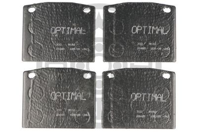 Комплект тормозных колодок, дисковый тормоз OPTIMAL 9192 для NISSAN DATSUN
